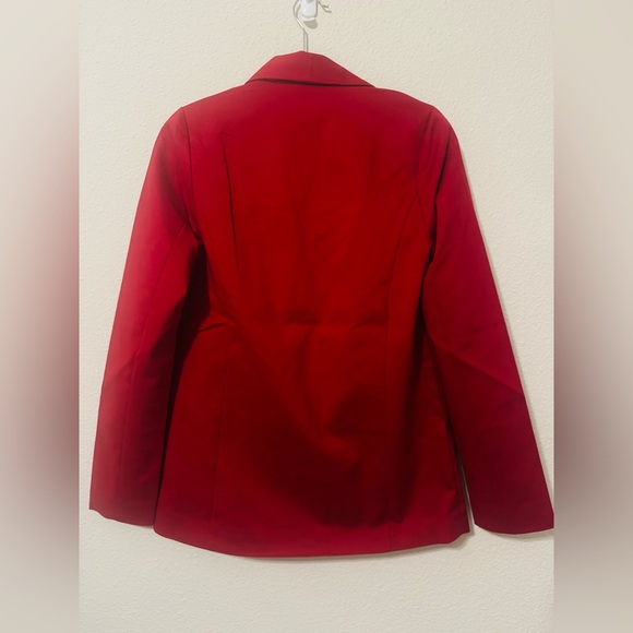 NWT Show Me Your Mumu Red Major Blazer SIze XS - Picture 5 of 10